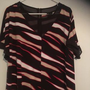 Animal print Worthington blouse, super cute!